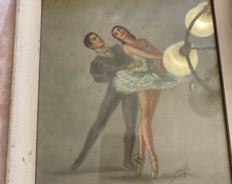 Vintage Monte Ballet Art - Etsy