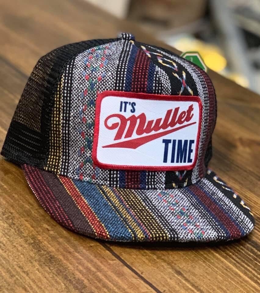 Youth Mullet Time Hat Purple Diamond 