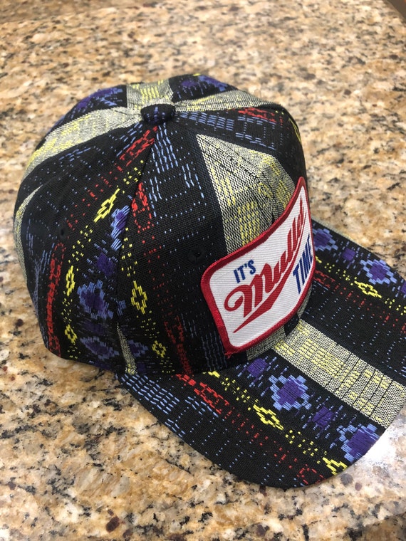 Youth Mullet Time Hat Purple Diamond 