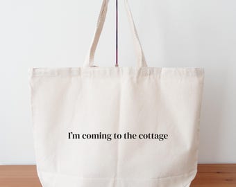 I'm Coming to the Cottage | Heated Rivalry Inspired | Tote Bag