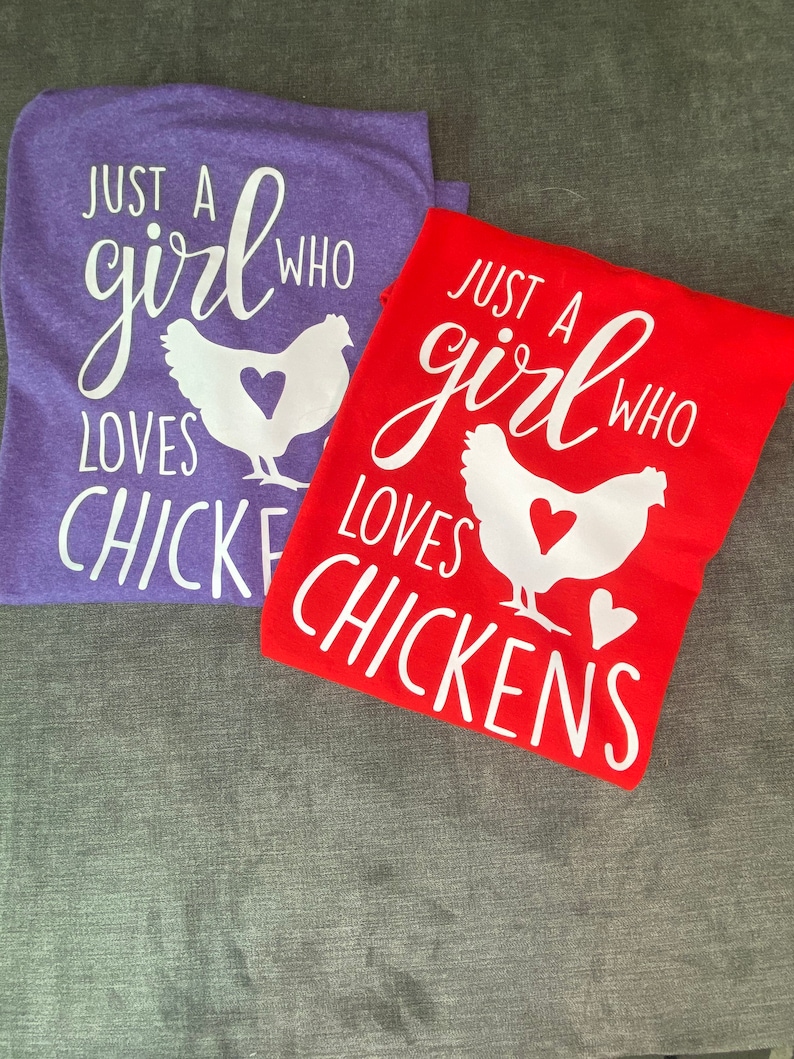 Loves Chickens Teeshirt