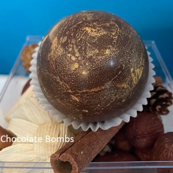 Set of 2 Award Winning Large Hot Chocolate Bombs, Hot Cocoa Bombs, Kids, Corporate Orders, Holidays, Gift Idea, Party Favors, Custom Orders.