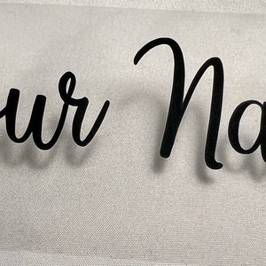 Any Name Iron On Vinyl Decal DIY, clothes, nametags, and more image 10