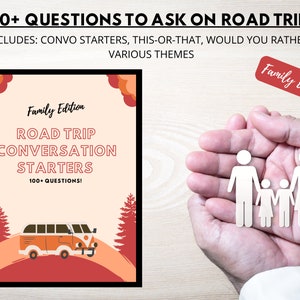 100+ Road Trip Questions: Family Edition | Family Games | Family Vacation | Road Trip Games | Question Games | Family Road Trip Games