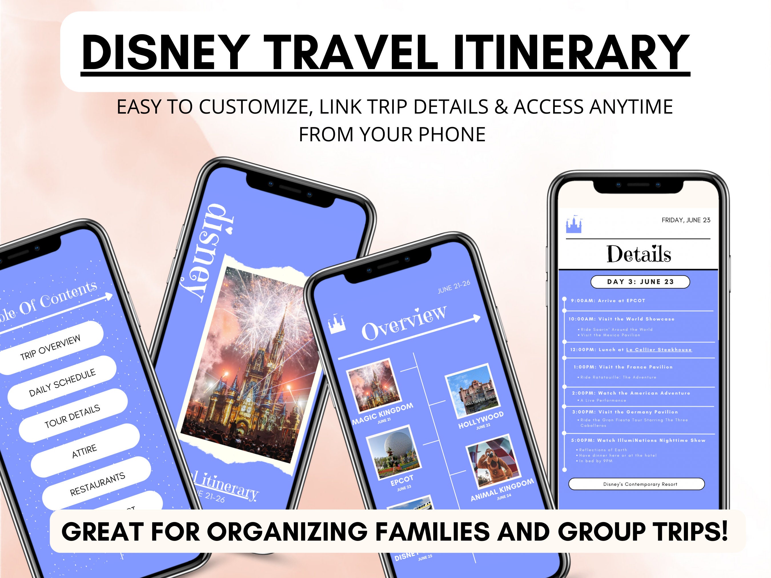 Daily and Weekly Travel Planner