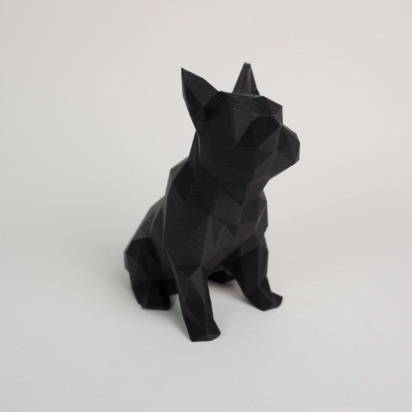 Geometric French Bulldog Figurine
