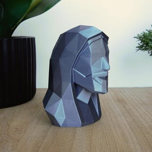 Minimalistische Jesus Büste - 3D Gedrucktes modernes christliches Wohndekor