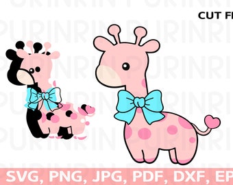 Download Baby Giraffe Svg Etsy