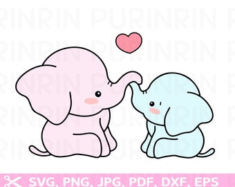 Download Baby Elephant Svg Etsy