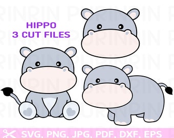 Download Hippo Svg Etsy