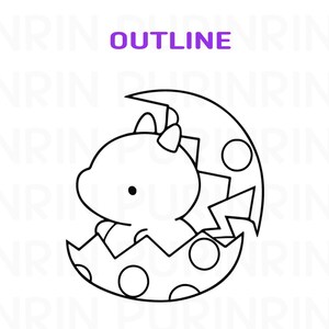 Baby Dino Eier Clipart Jurassic Animal Kid Kleinkind Body - Etsy.de