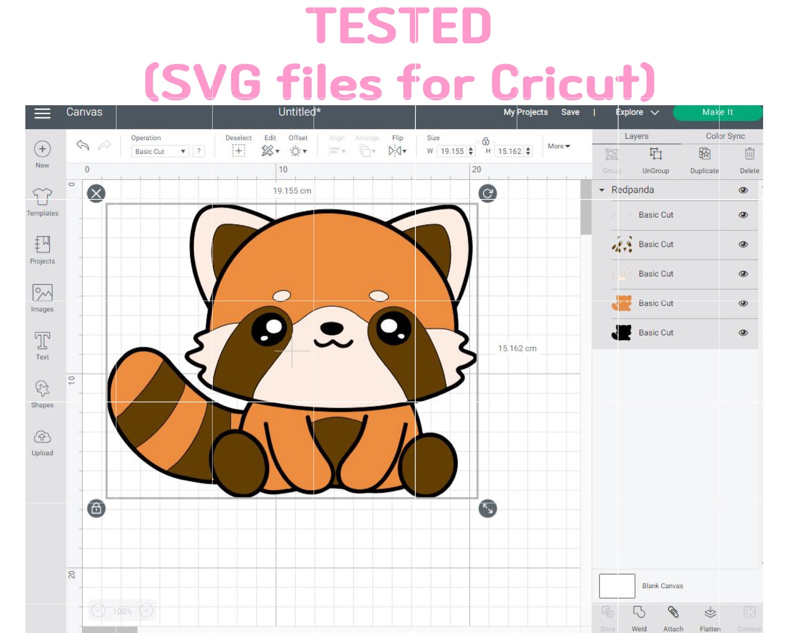 Kawaii Red Panda Svg - Etsy