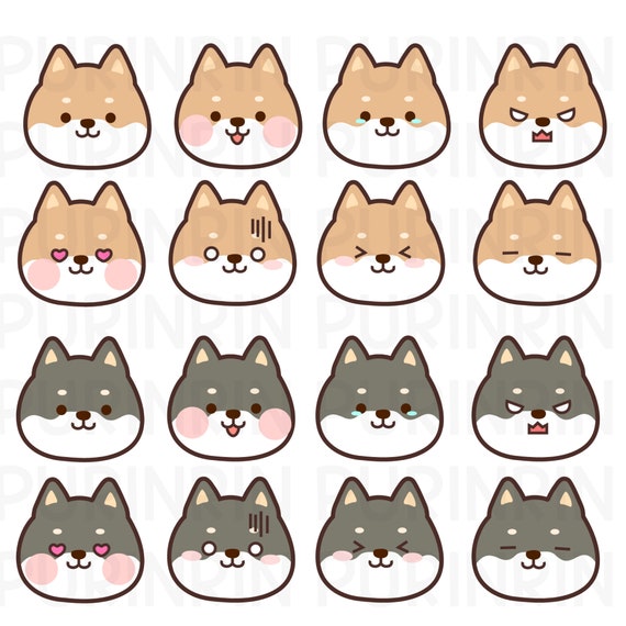 Free Cat Expressions stickers (includes white version for black paper) :  r/GoodNotes