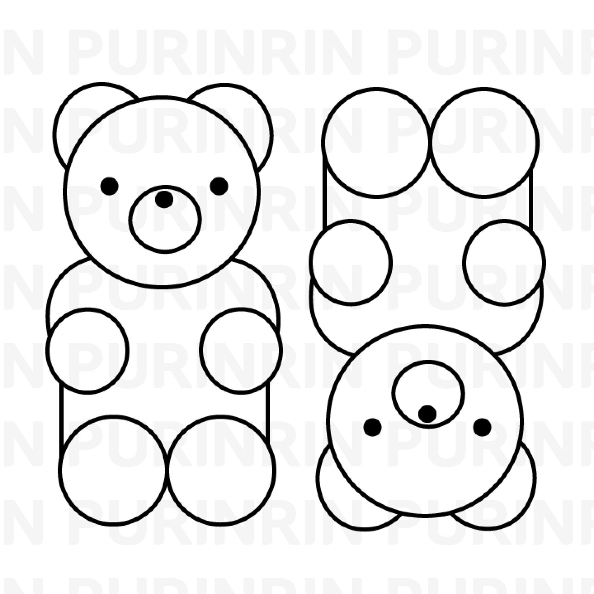 Free Printable Gummy Bear - Free Printable Templates