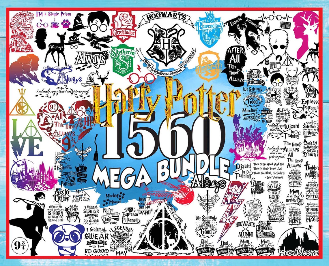 Download Bundle Harry Potter SvgHarry Potter Svg Mega Bundle Harry | Etsy