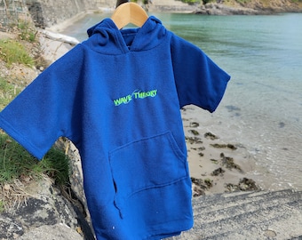 Royal Blue Kids Surf Poncho