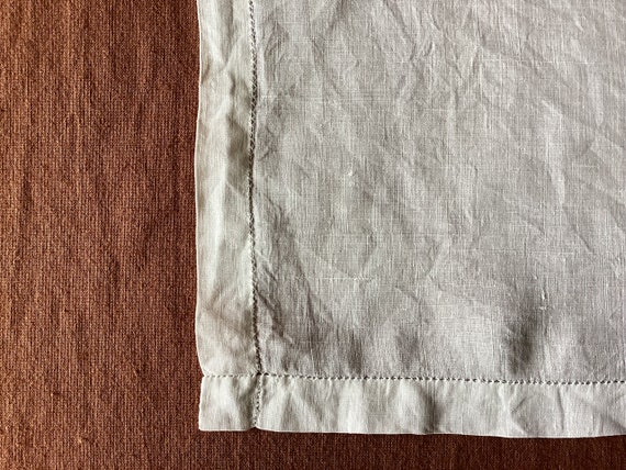 handkerchief Antique hand-embroidered handkerchie… - image 4