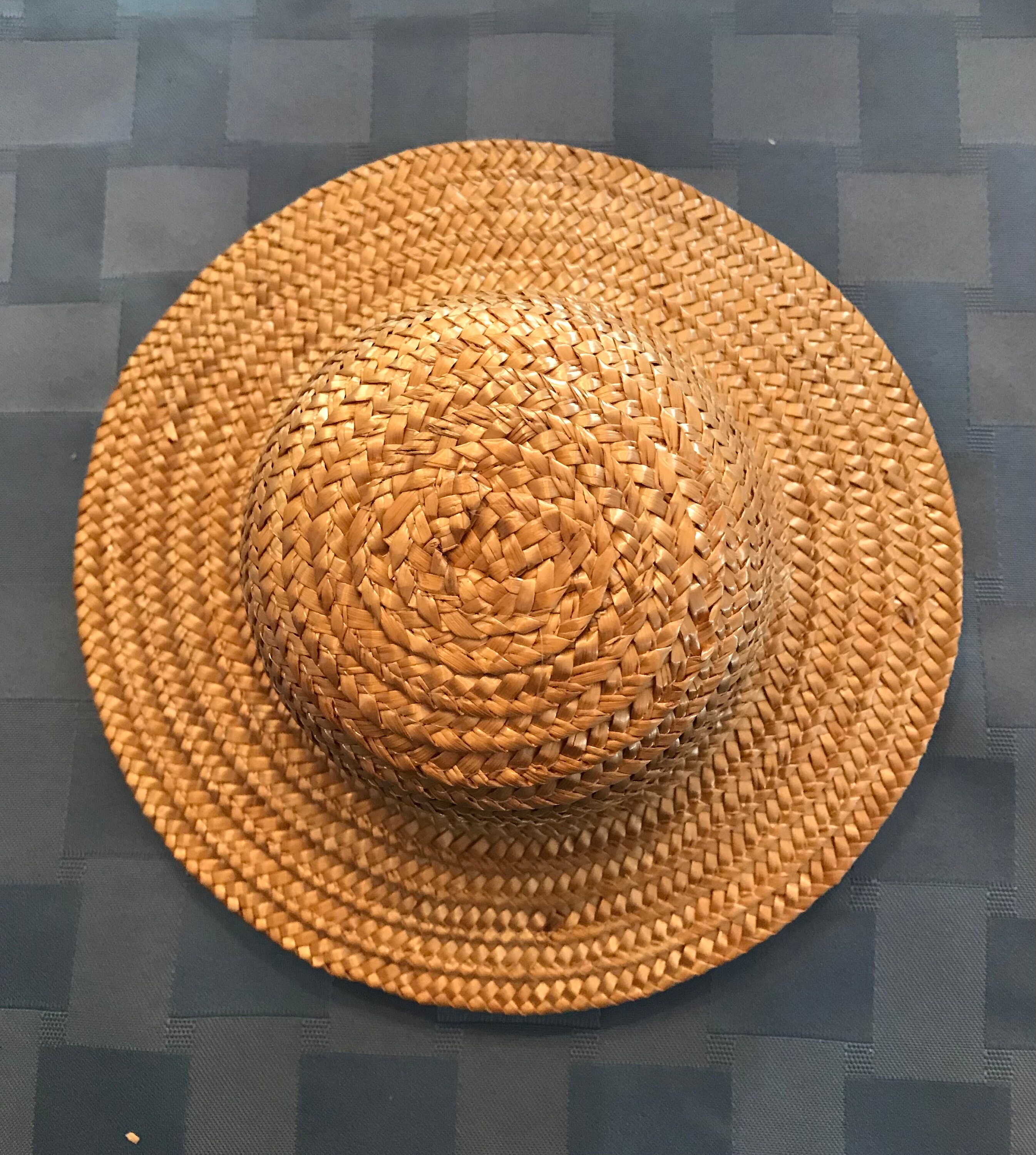 Vintage Wickerstraw Hats for Dolls4 Styleswall Etsy