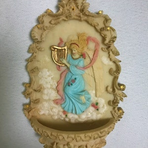 Holy Water Font-2 Styles-Beautiful Musical Angels-New Vintage from Gift Shop-Great Religious Presents