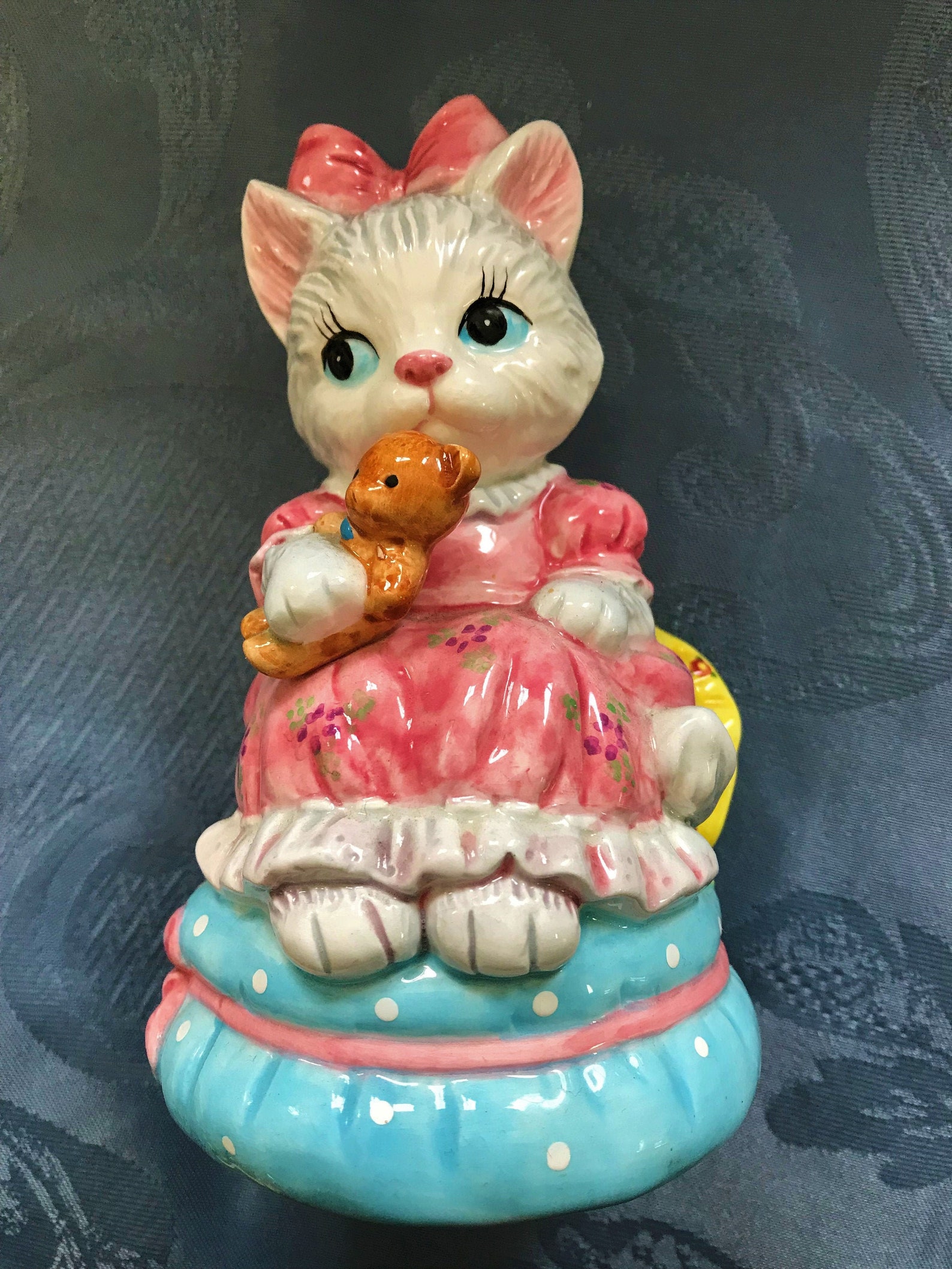 3 Styles Vintage Lefton Cat Music BoxesCollectible Etsy