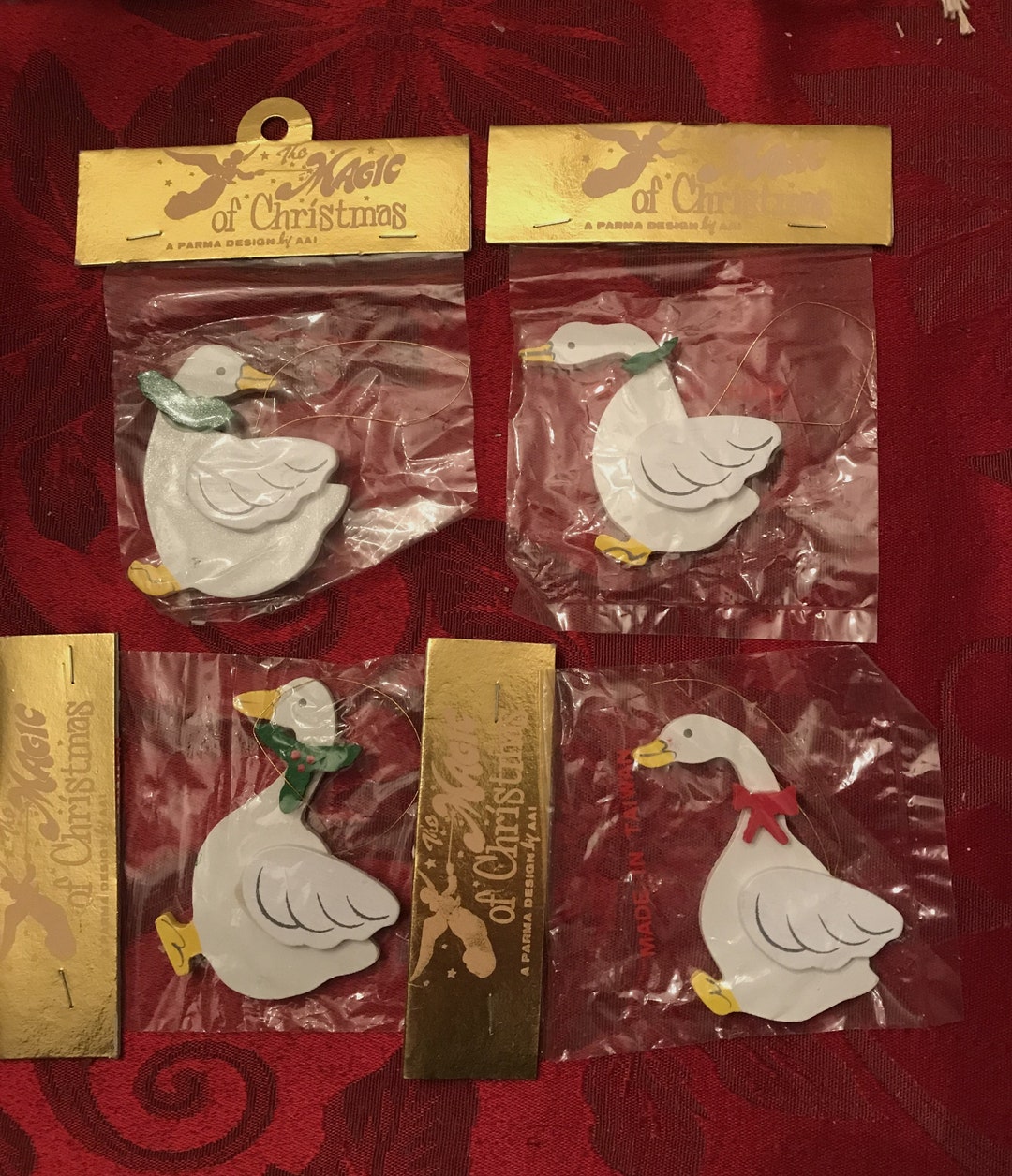 Vintage Duck Ornamentswooden Duck Ornaments With Backparma