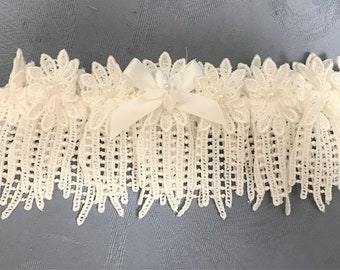 Vintage Victorian Styled Garters from 90's-9 Styles- Perfect Condition-New Unique Vintage Large Garters-Crochet Cotton, Lace, Tulle,Sixpence