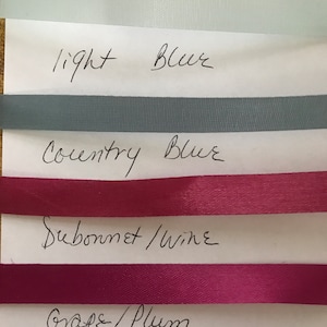 100 Yard Ribbon Rolls- Satin Acetate Single Face -Full Rolls Many Colors - Perfect for Bow Making-Favors-Crafting-Kids Crafts-Packages image 4