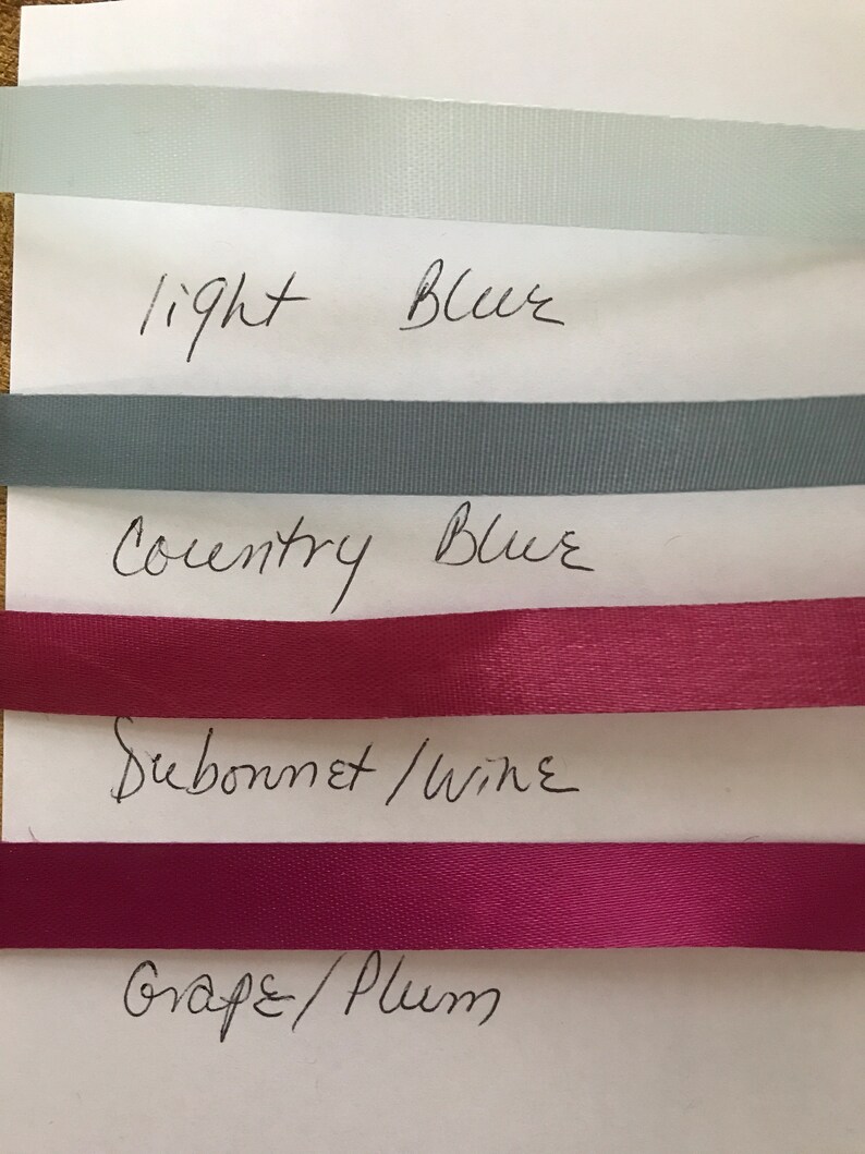 100 Yard Ribbon Rolls- Satin Acetate Single Face -Full Rolls Many Colors - Perfect for Bow Making-Favors-Crafting-Kids Crafts-Packages image 4