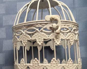 Gold-White-Silver Metal Bird Cages-3 Styles-3 Sizes-Beautifully Crafted Decorative Bird Cages for Home-Events-Great Centerpiece-Home Accent