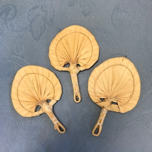 Mini Craft Fans-1-3-6 Pcs of 4 Styles-Great for all Kinds of Craft Projects-Doll Making Supply-Ornaments- Kids Crafts-Magnets-Curtain Decor