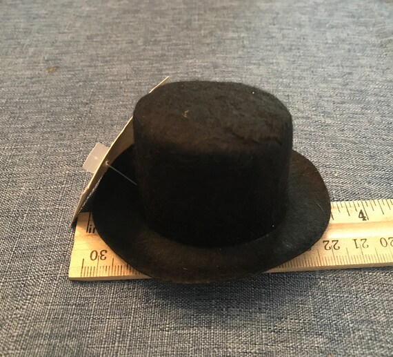 Felt Black Top Hat \u0026 Straw Amish Style 