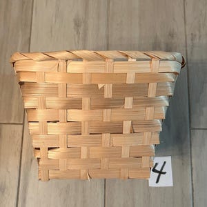 Wicker Plant Pots/Trays-3 Styles-Square & Rectangle-Beautifully Crafted-Great for Gift Baskets-Plants-Candy-Trinkets-Napkins-Sturdy Baskets