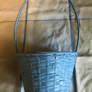 Rieten bloemenmeisjesmanden in effen kleur en gewassen manden-perfect voor bloemblaadjes of bloemen-Centerpieces-cadeaumanden-planten-snuisterijen