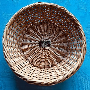 Round/Oval Vintage Bread Baskets-3 Styles-Madeira Wicker-Bamboo-Winnowing Basket-Great for Home-Gift Baskets-Fruit-Centerpieces-Catch All