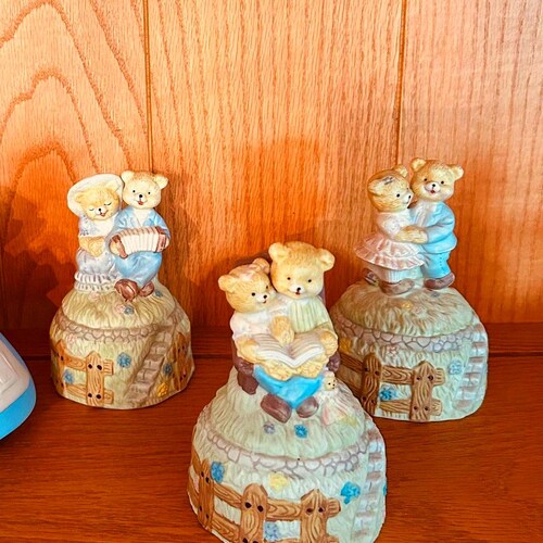 Teddy Bear Music Boxes-3 Vintage Styles-plays Teddy Bear Picnic