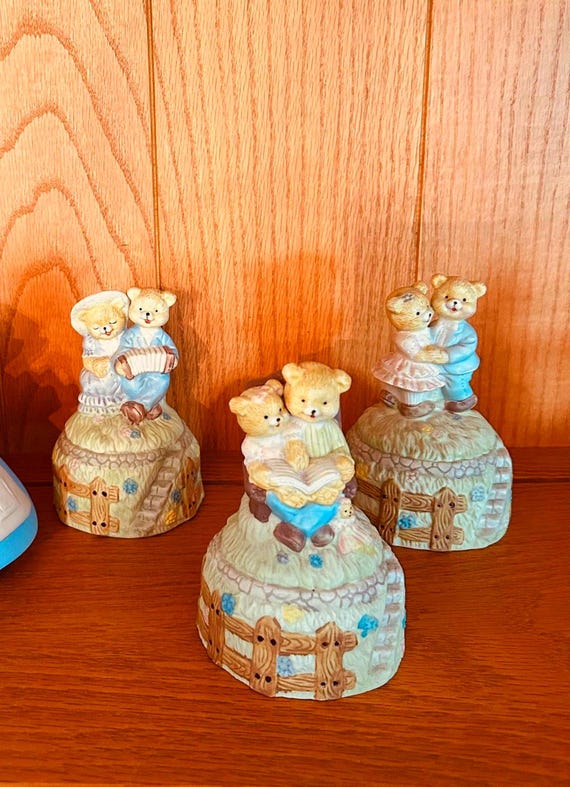 Teddy Bear Music Boxes-3 Vintage Styles-plays Teddy Bear Picnic