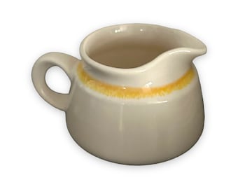 Jarra de leche con diseño Sundance de cerámica franciscana vintage de los años 70