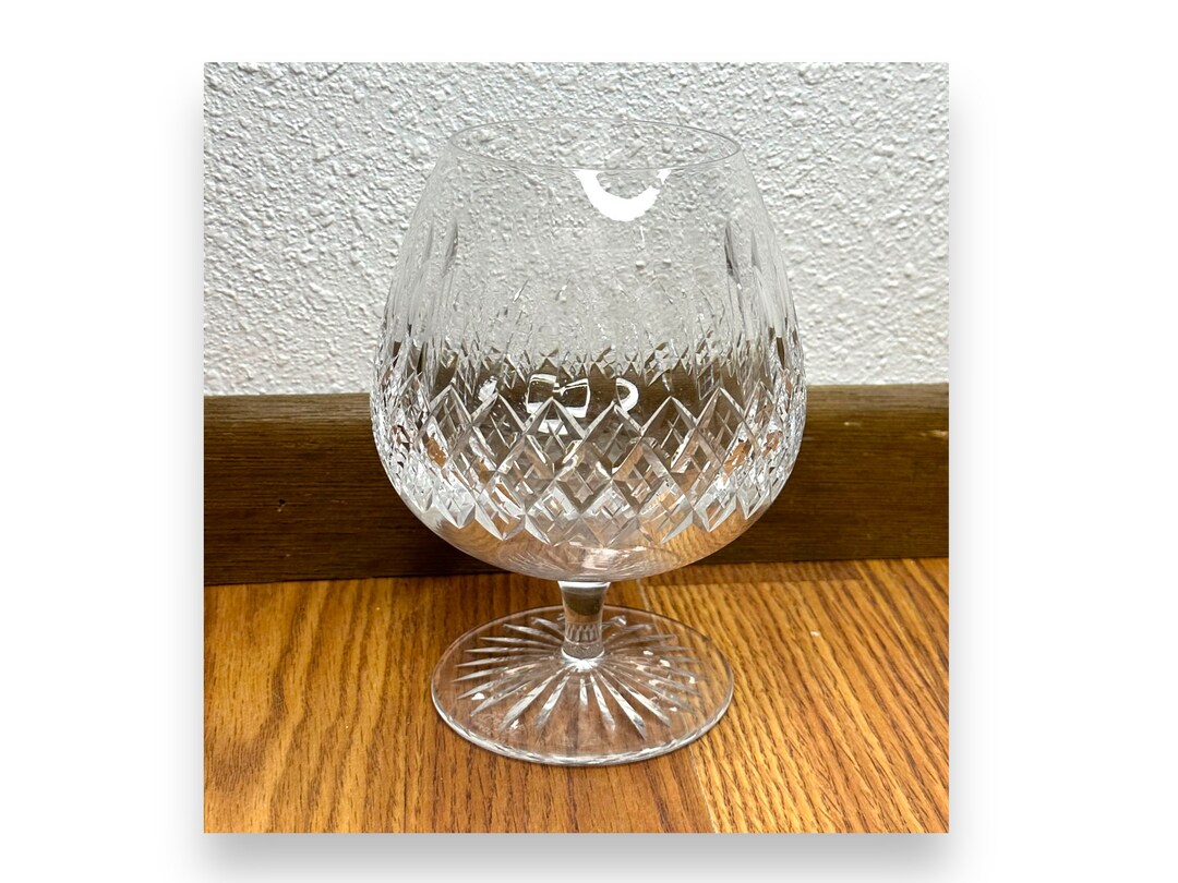 Vintage Crystal Brandy Snifters by Tudor Made in England Etsy