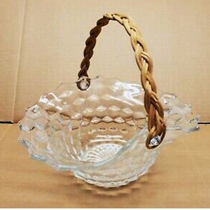 Vintage American Fostoria 6&quot; 3-Toed Footed Bowl