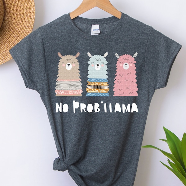 Llama Shirt, Llama Gifts, Funny Women's Shirts, Funny Gift, Womens Graphic Tee, Gifts for Her, Christmas Gift for Wife, Birthday Gift Friend