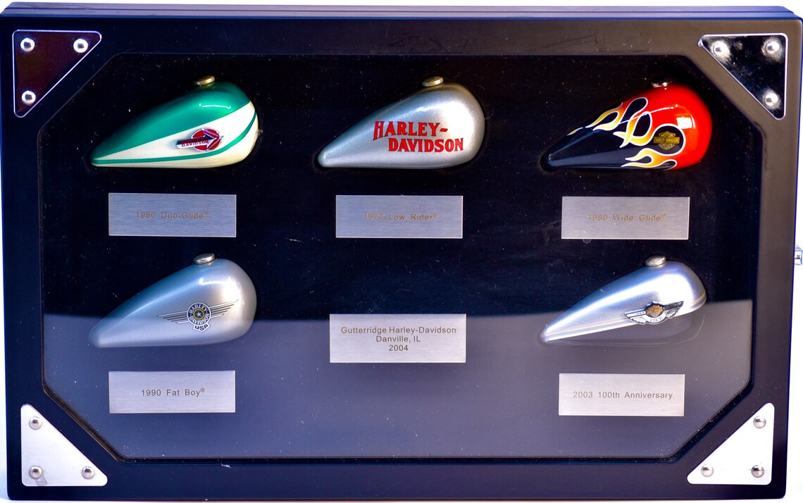 2004 HarleyDavidson Miniature Vintage Gas Tank Collection Etsy