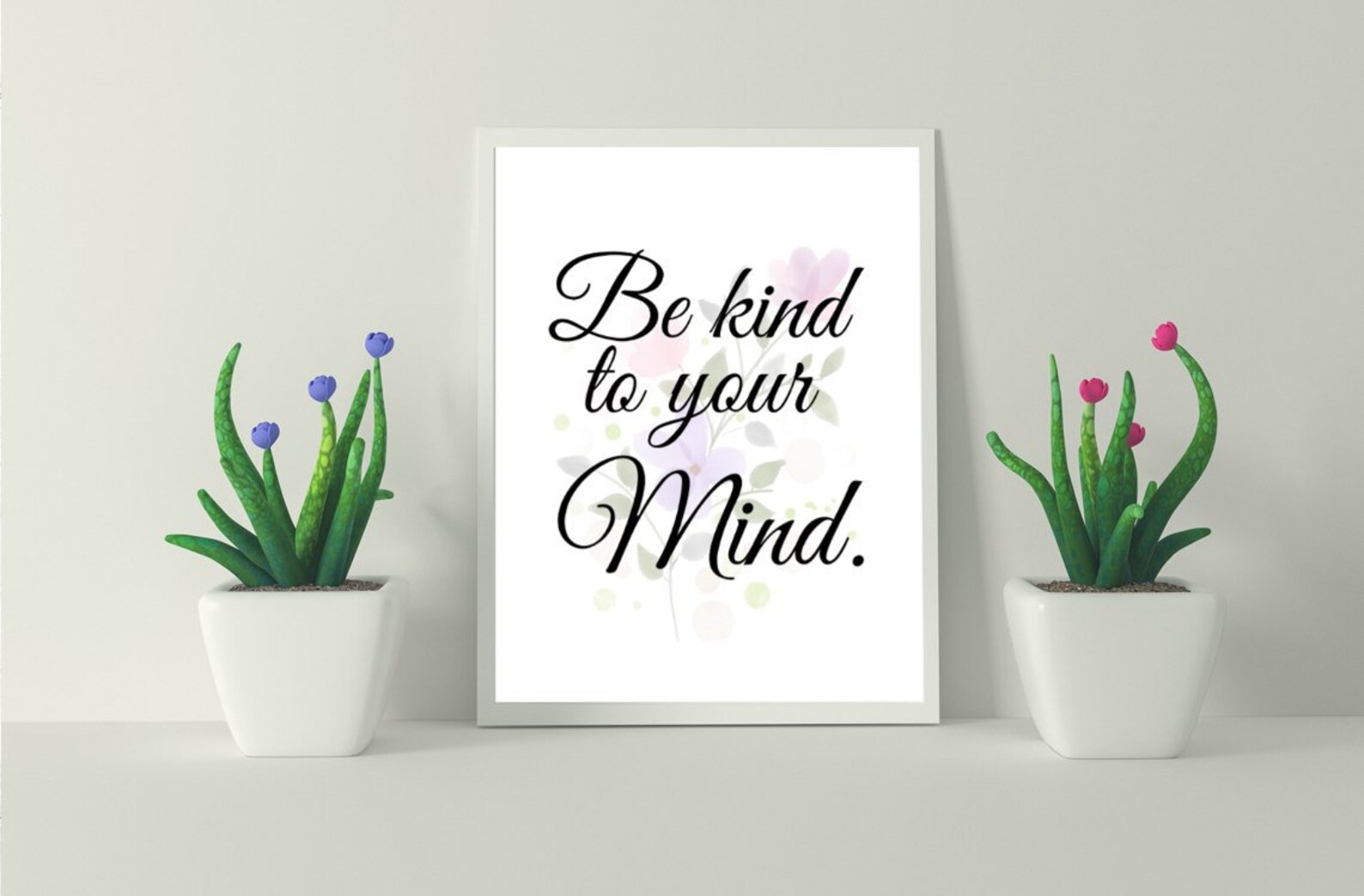 Mental Health Wall Art Set 3 Digital prints Wall Art Print Etsy