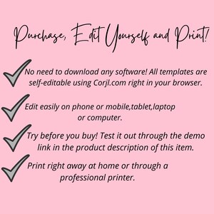 M007 Funeral Bundle Pink Sunset Template, 4 Page Funeral- Program ...