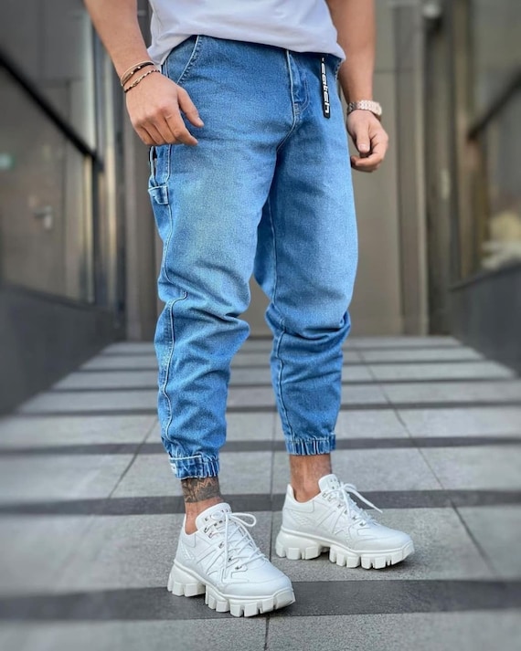 Jeans Joggers/high Joggers/summer Etsy