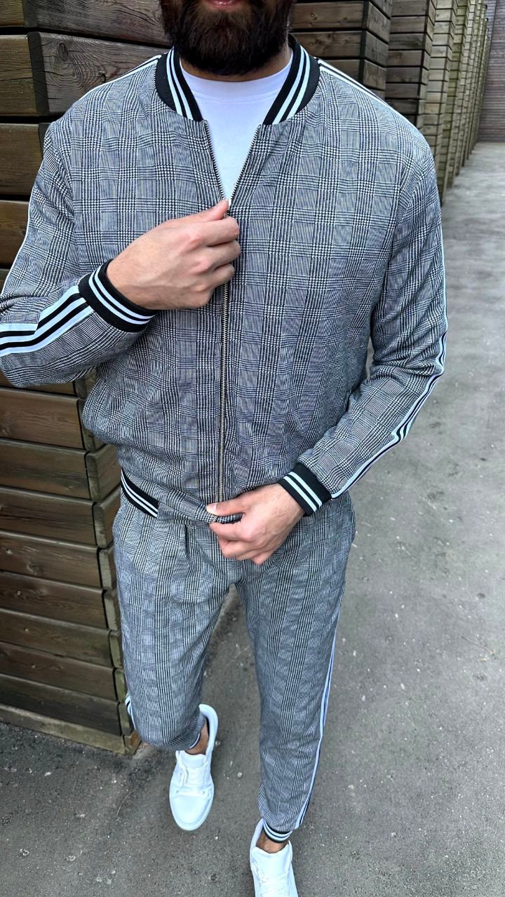 BESTSELLER the Gentlemen Tracksuit/tartan Tracksuits/guy - Etsy