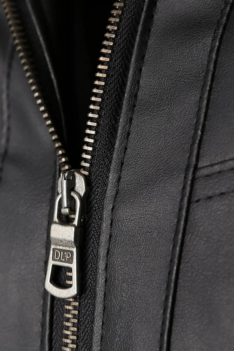 Mens Eco Leather Jacket/black Mens Jacket/black Friday Etsy