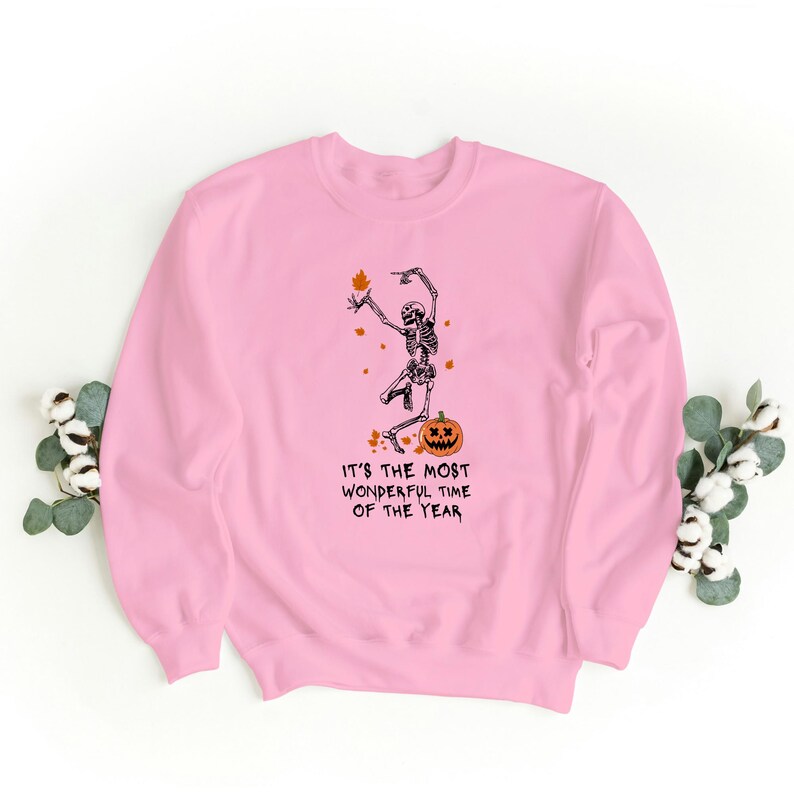 It's the Most Wonderful Time , Spooky Skeleton Dance Sweatshirt