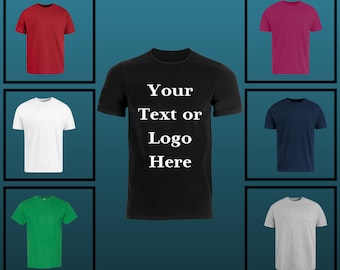 Personalisiertes T-Shirt Individuell bedruckt | T-Shirt Für Hirsche, Hühner, Partys, Brautjungfer, Veranstaltungen, Hochzeiten, Arbeitskleidung Geschenk für Sie / Ihn
