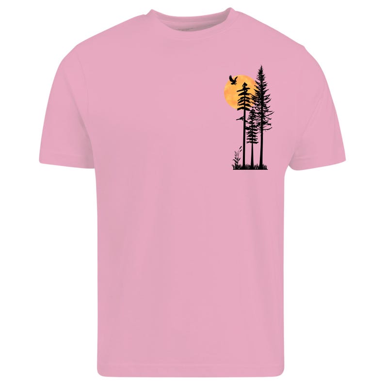 Funny t shirt
pine tree shirt
camping shirt
sunset t shirt
