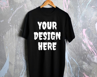 Personalised T-Shirt Printed Unisex , Any Name or Logo, Custom T-shirt, Party Stag & Hens T-shirt, Gift for Her/Him T-shirt Father Day Gift
